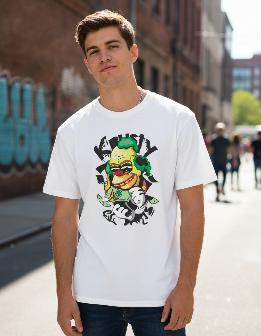 Remera: Krusty Vs El Barto Memoestampados - Imagen 19