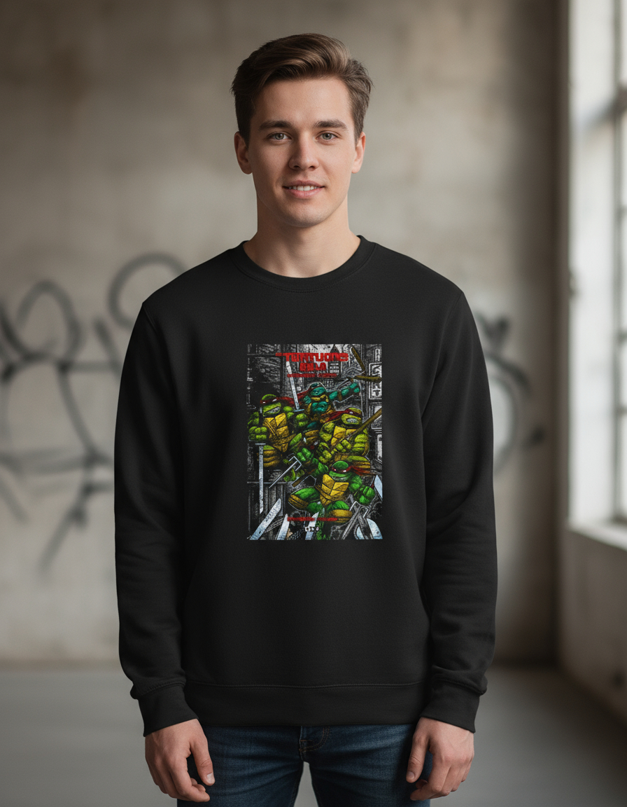Buzo Tortugas Ninjas Clásico Memoestampados