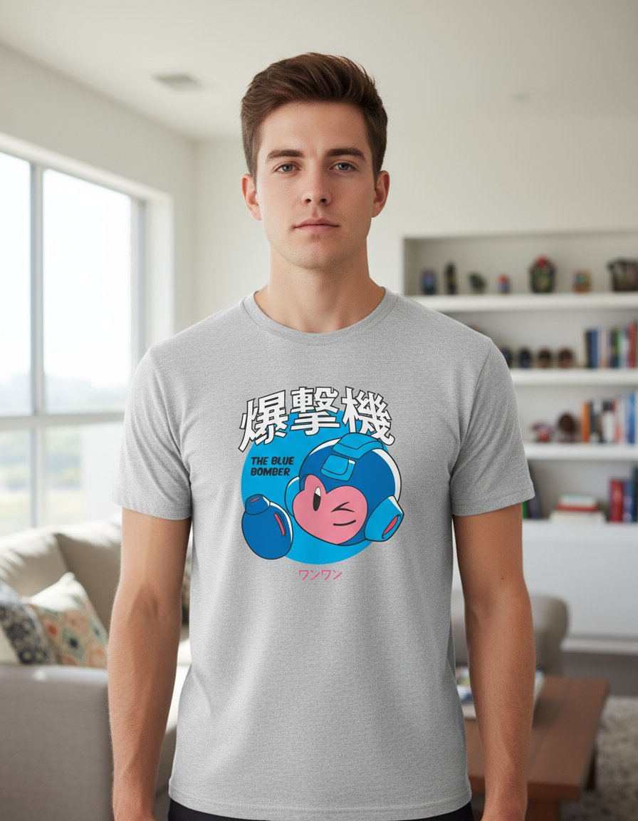 Remera: The Blue Bomberman Memoestampados - Imagen 11
