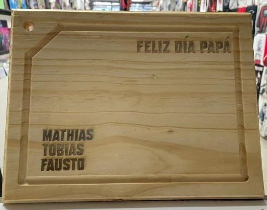 Tablas Asado Personalizadas 40x30 Cm
