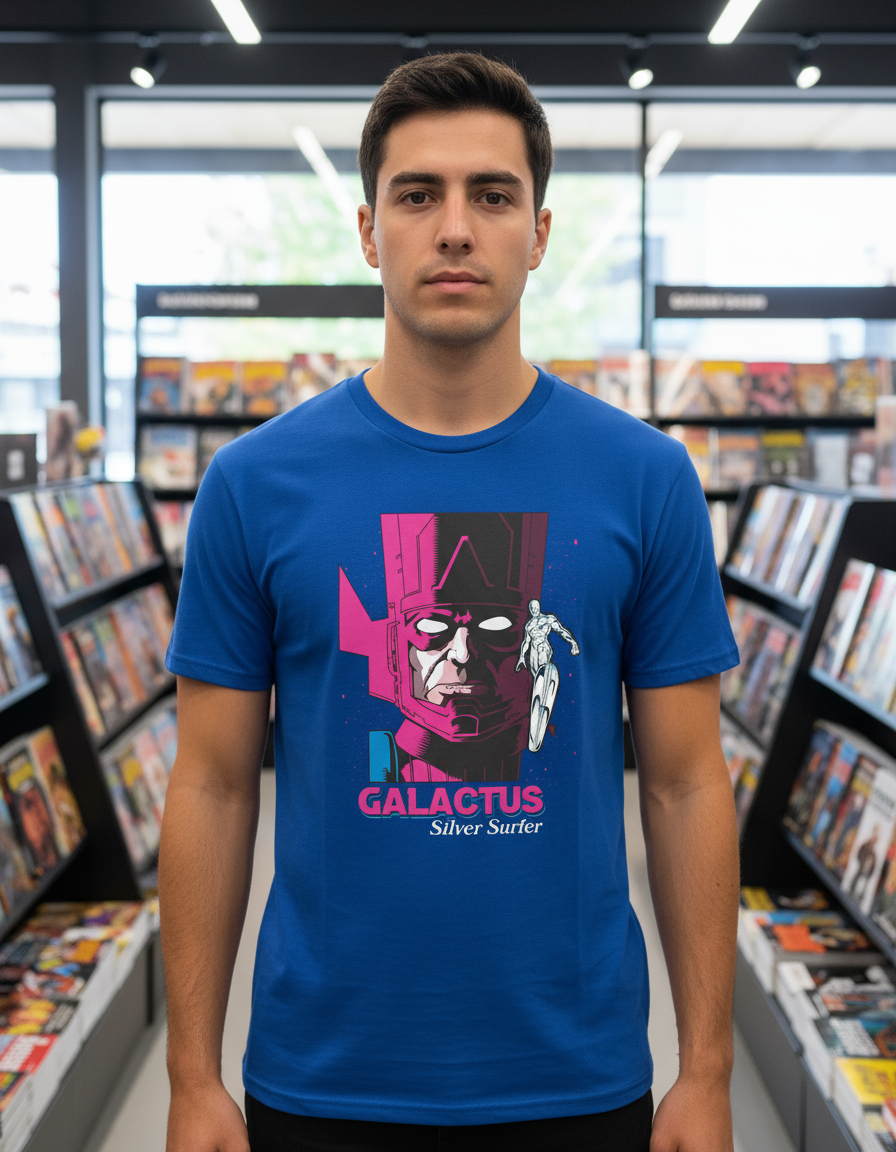 Remera: Galactus Silver Surfer Memoestampados - Imagen 4