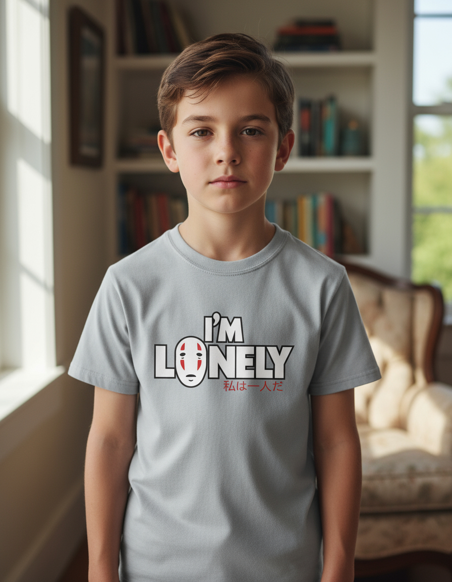 Remera: I_m Lonely No Face Memoestampados - Imagen 22