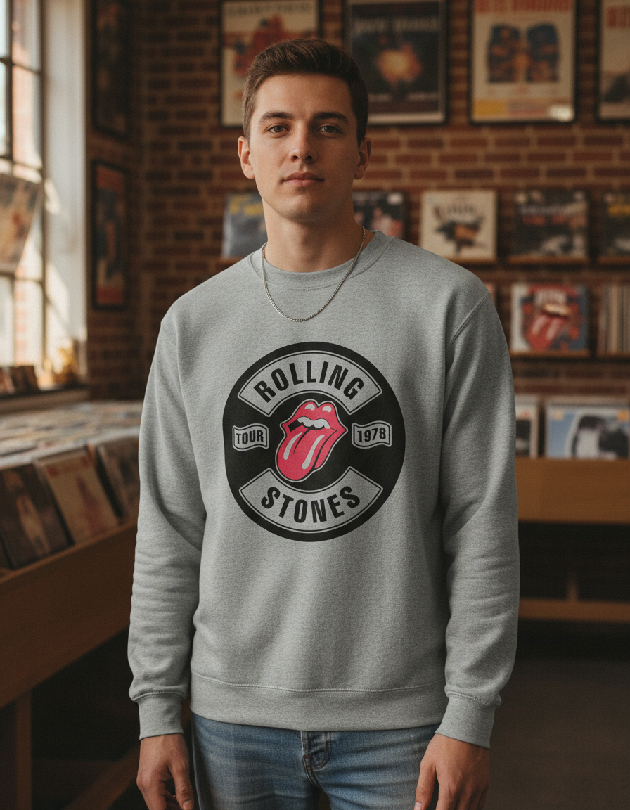Buzo Rolling Stones 1978 Memoestampados