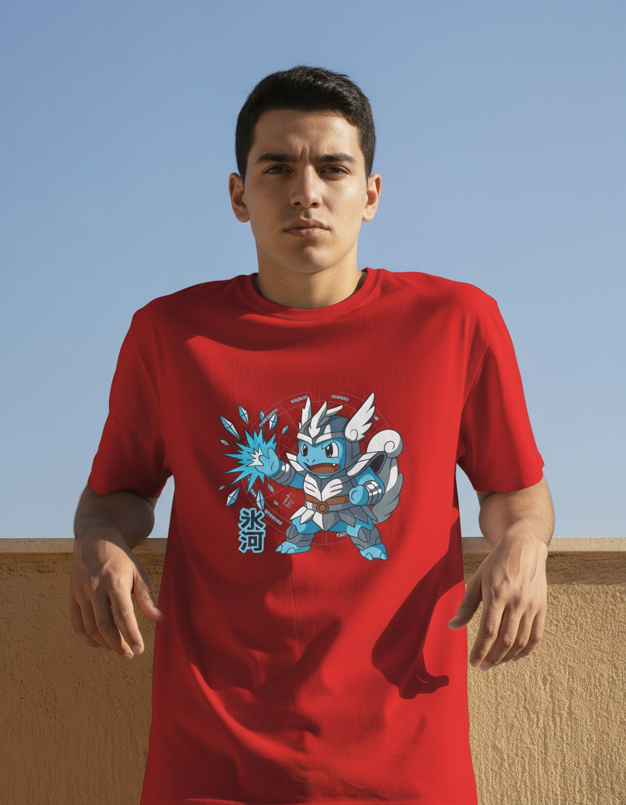 Remera: Seiya Cisne Squirtle Pokemon Memoestampados - Imagen 26