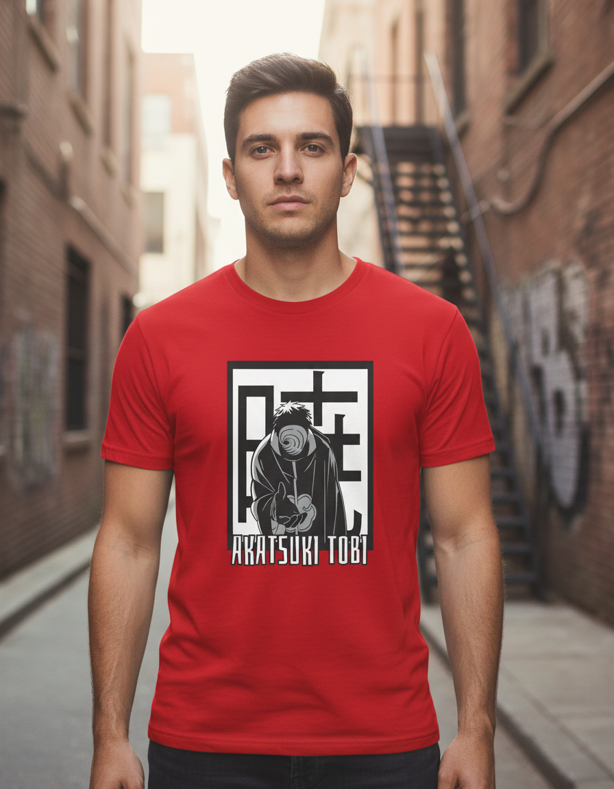 Remera: Akatsuki Tobi Naruto Memoestampados - Imagen 11