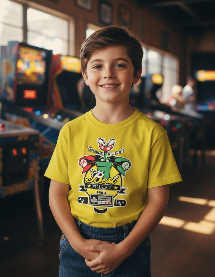 Remera: The Best Gamer 1983 Memoestampados - Imagen 15