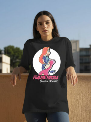 Remera: Femme Fatale Jessica Rabbit Memoestampados