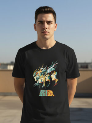 Remera: Caballeros Del Zodiaco 01 Memoestampados