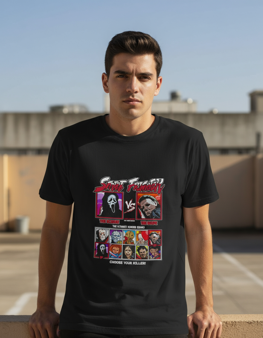 Remera: Street Horror Fighter Memoestampados