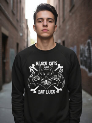 Buzo Bat Luck Memoestampados