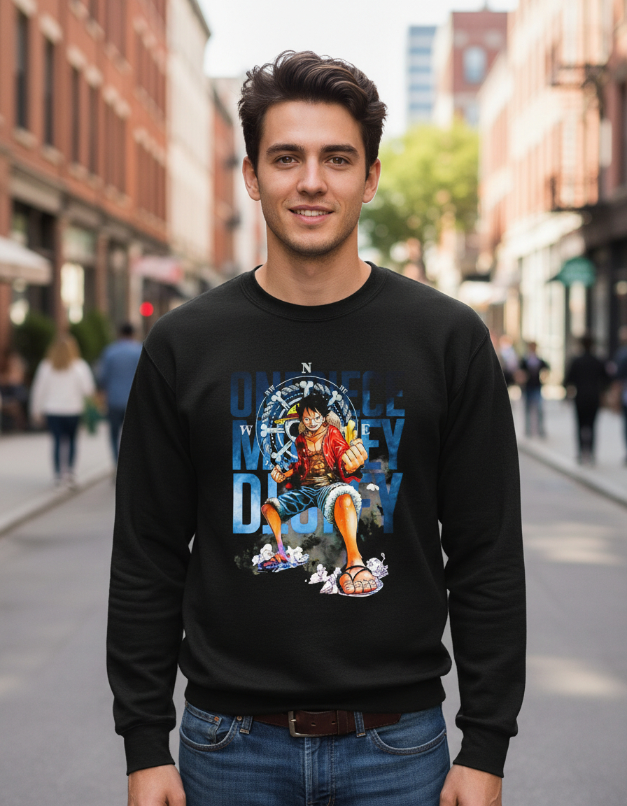 Buzo One Piece Monkey D Luffy Memoestampados - Imagen 2