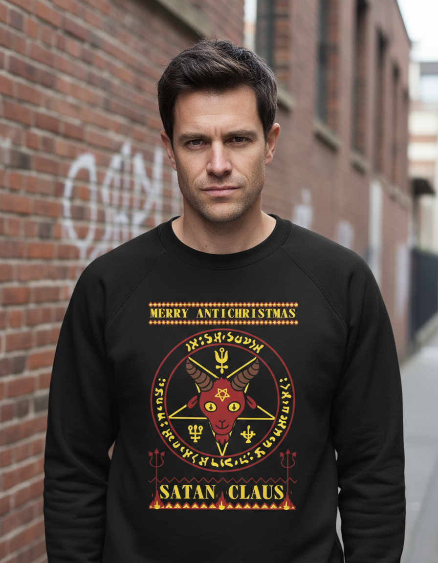 Buzo Satan Claus Memoestampados
