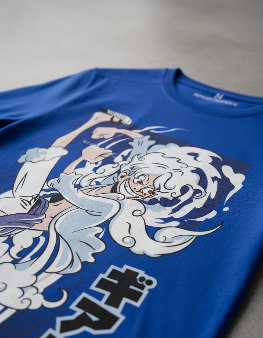 Remera: Luffy Gear Five 04 Memoestampados - Imagen 10