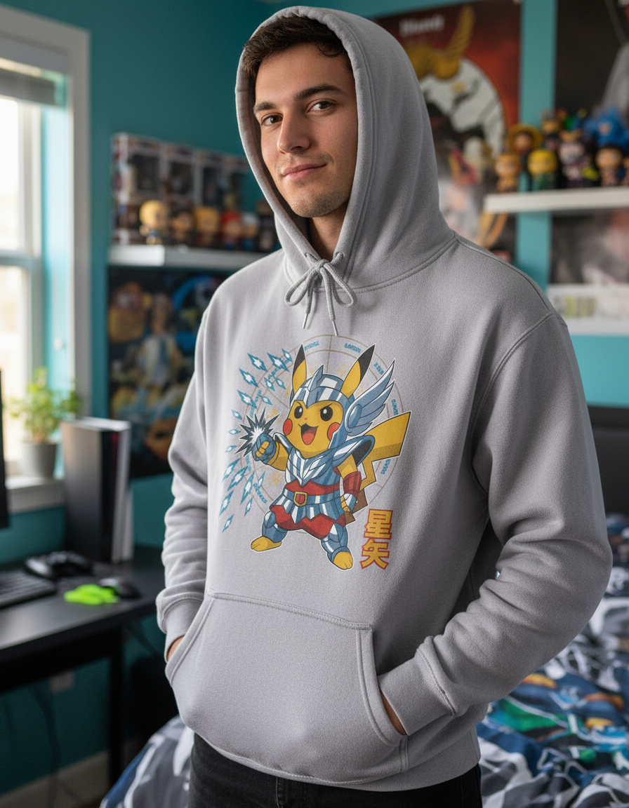 Canguro Seiya Pegaso Pika Pokemon Memoestampados - Imagen 6