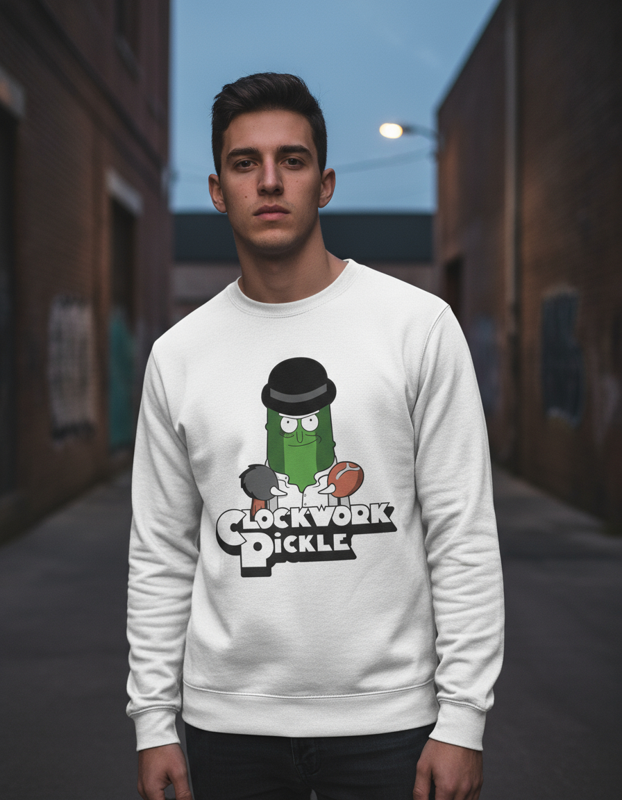 Buzo Clockwork Pickle Memoestampados