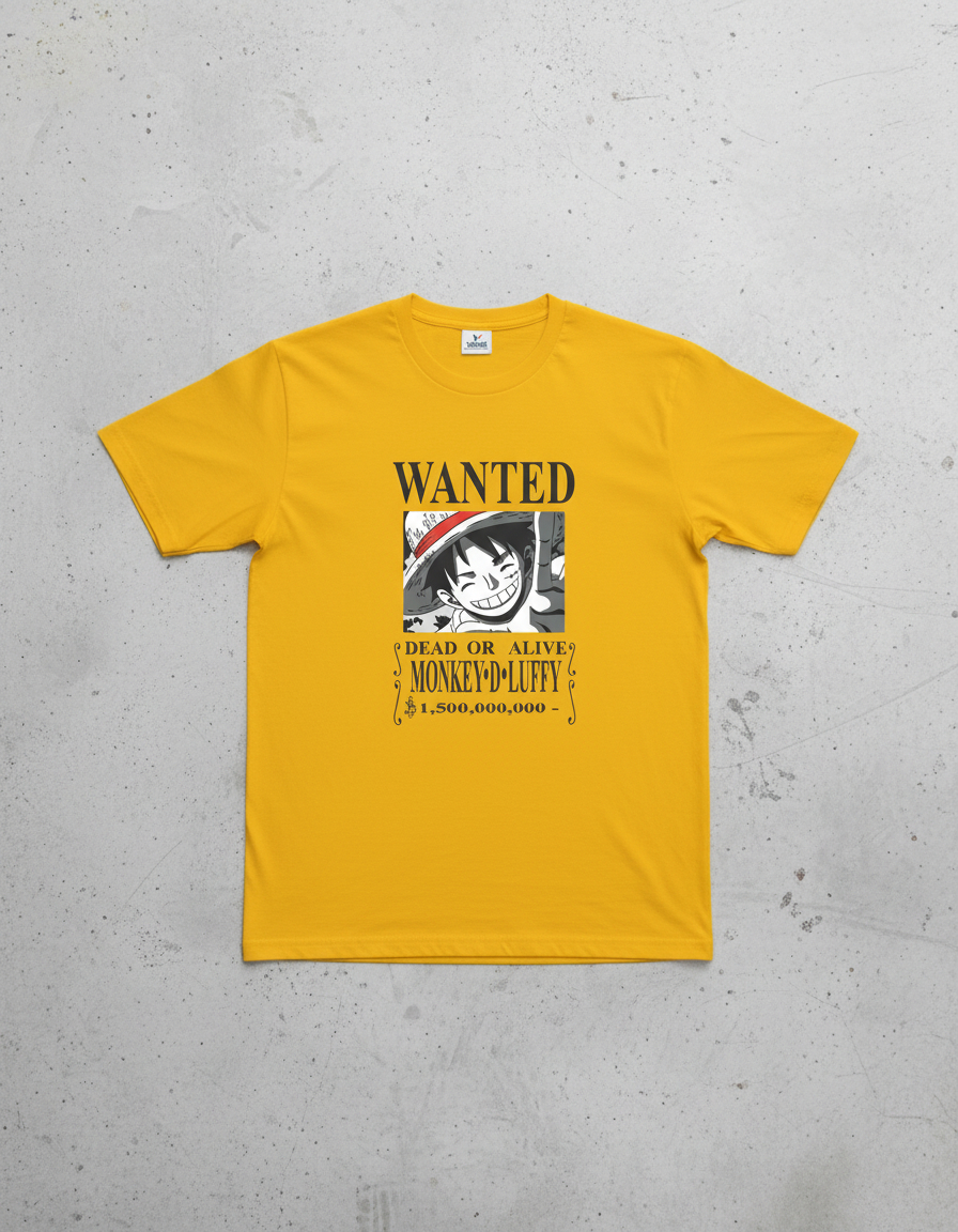 Remera: Wanted Luffy Memoestampados - Imagen 19