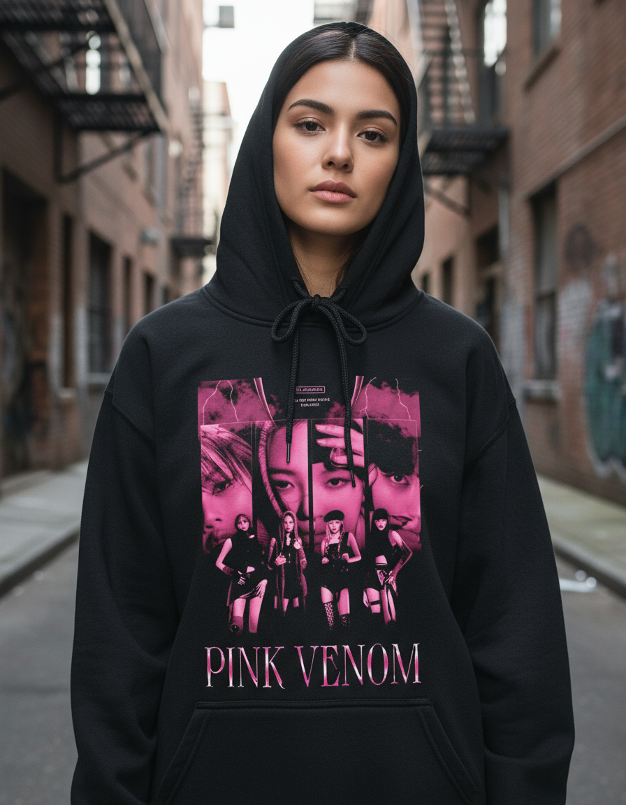 Canguro Black Pink Venomi Memoestampados - Imagen 2