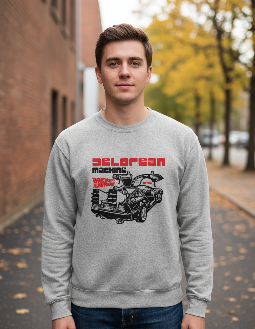 Buzo Delorean Memoestampados