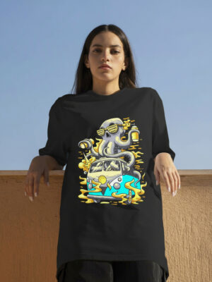 Remera: Pulpo Volkswagen Memoestampados