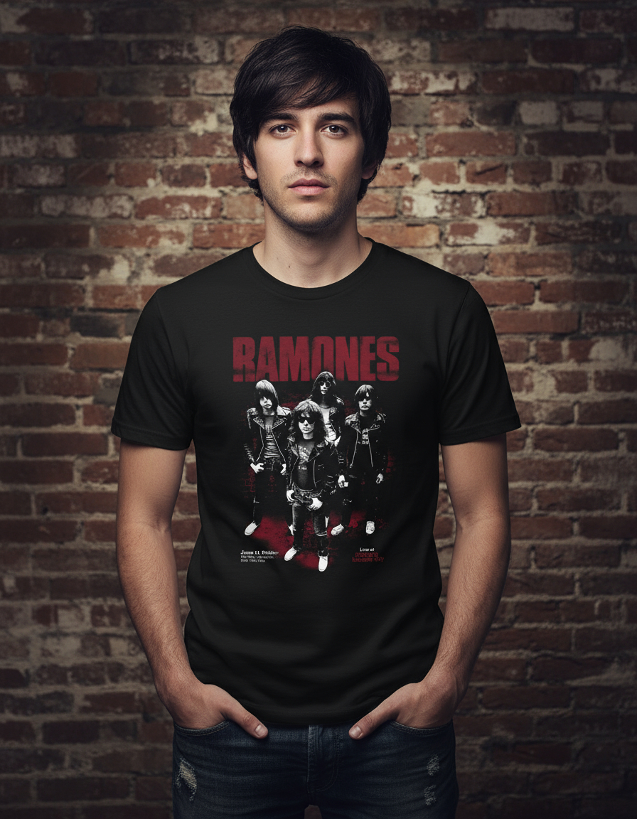 Remera: Ramones Banda Memoestampados