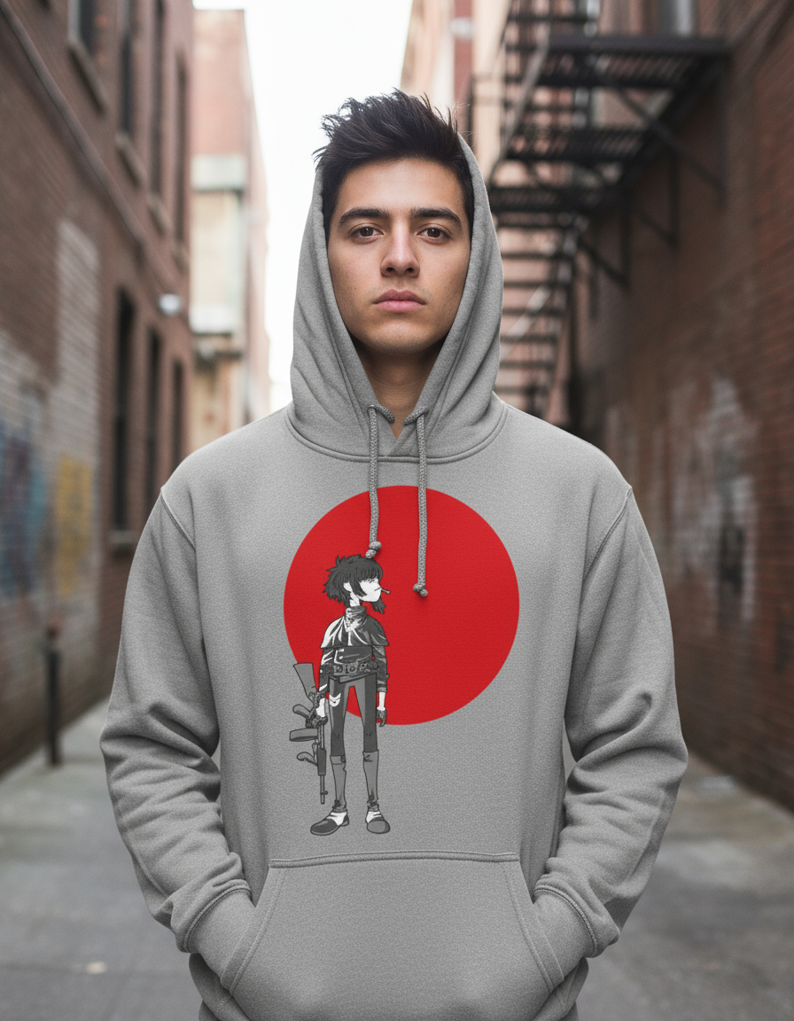 Canguro Noodle Gorillaz Memoestampados - Imagen 5