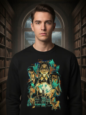 Buzo The Addams Family Memoestampados