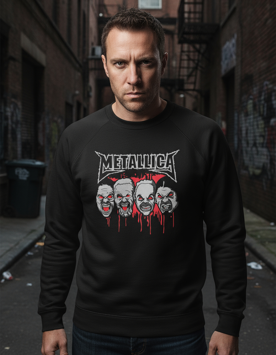 Buzo Metallica 14 Memoestampados - Imagen 2
