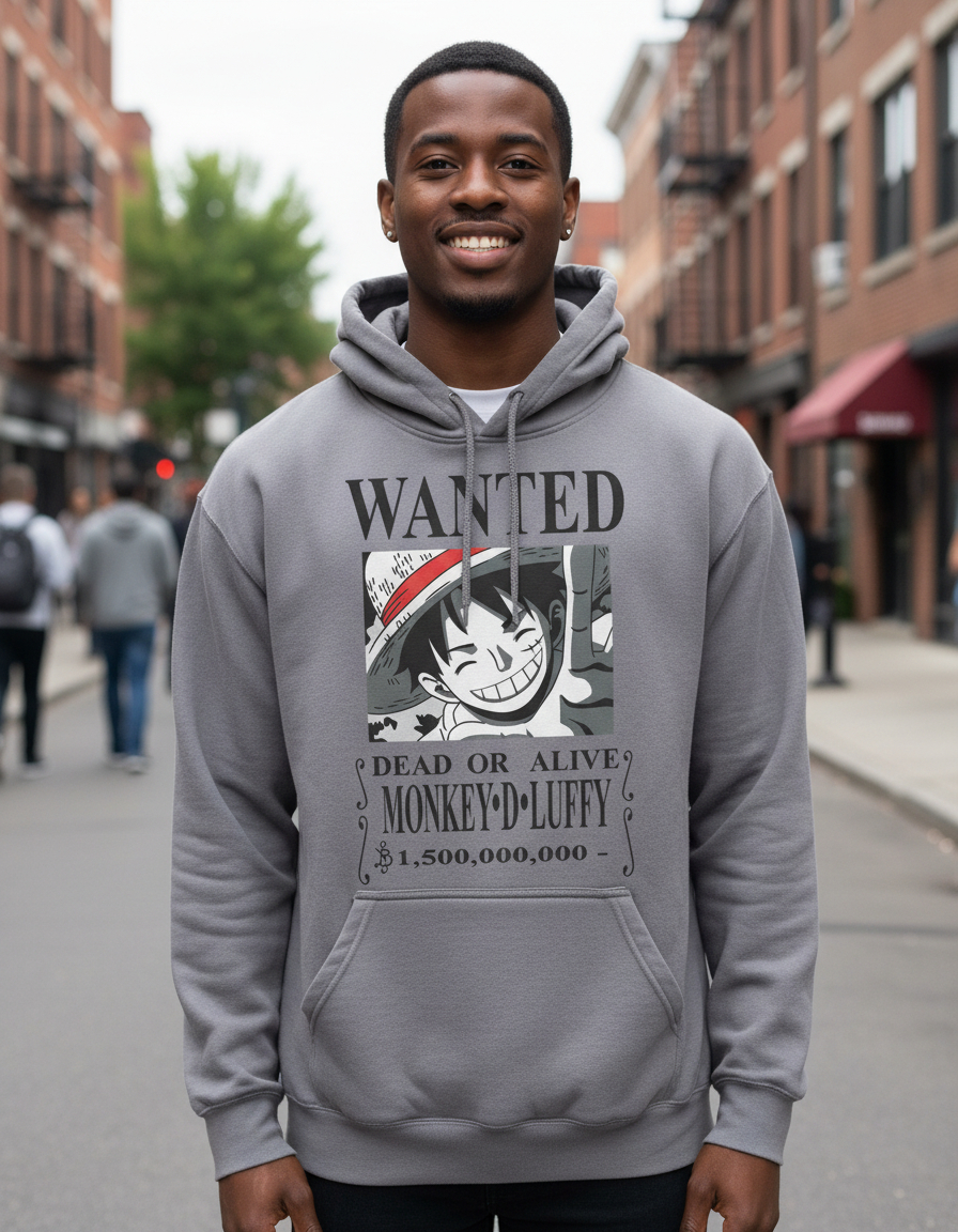 Canguro Wanted Luffy Memoestampados - Imagen 7