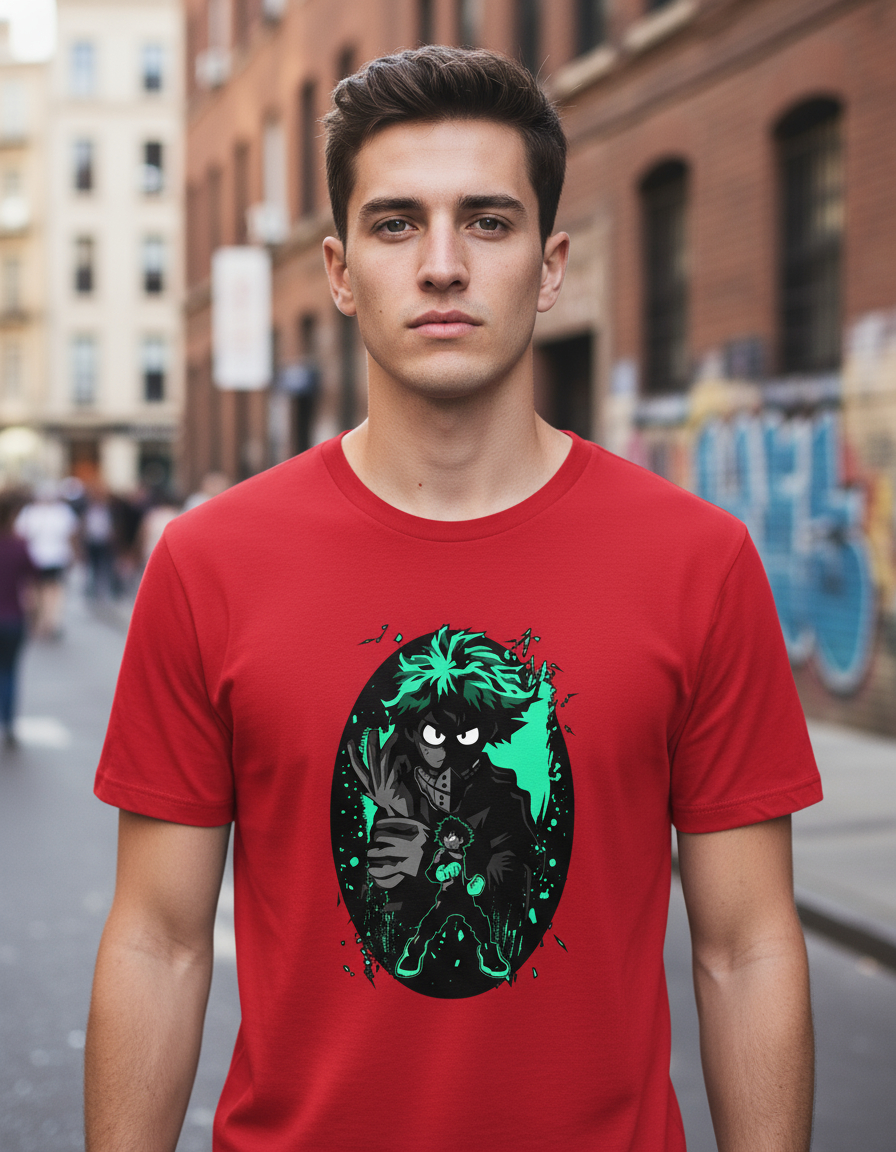Remera: Hero Deku Memoestampados - Imagen 9