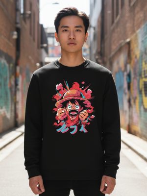 Buzo One Piece´s Luffy Memoestampados