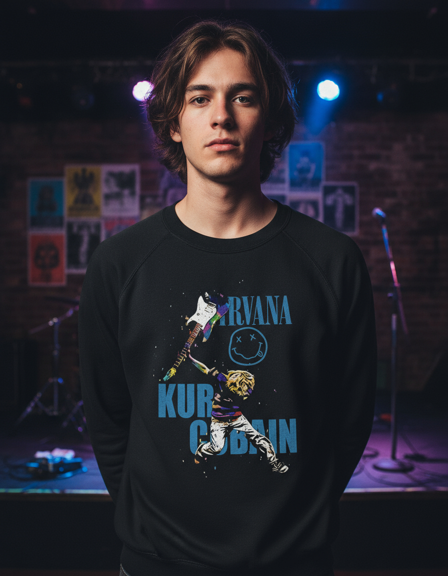 Buzo Nirvana Kurt 01 Memoestampados