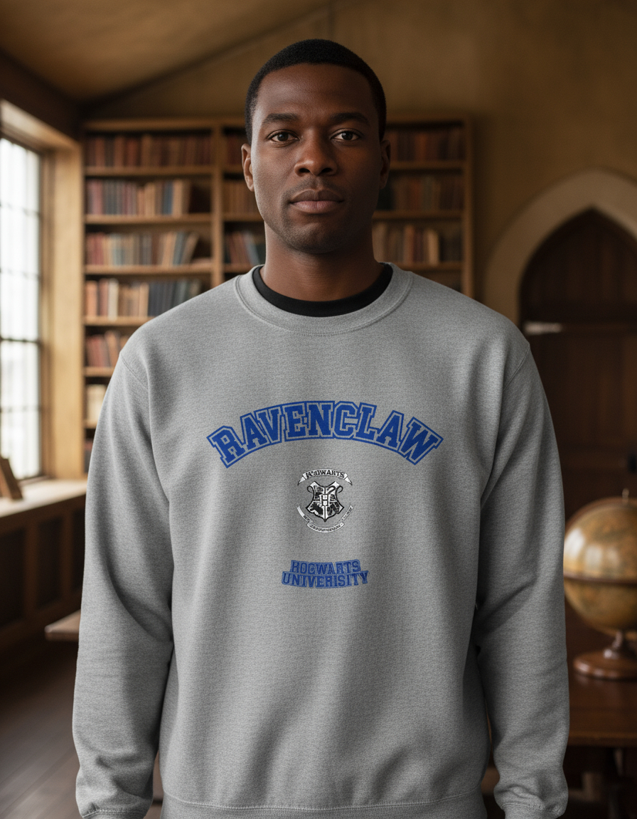 Buzo Hogwarts University Ravenclaw Memoestampados - Imagen 5