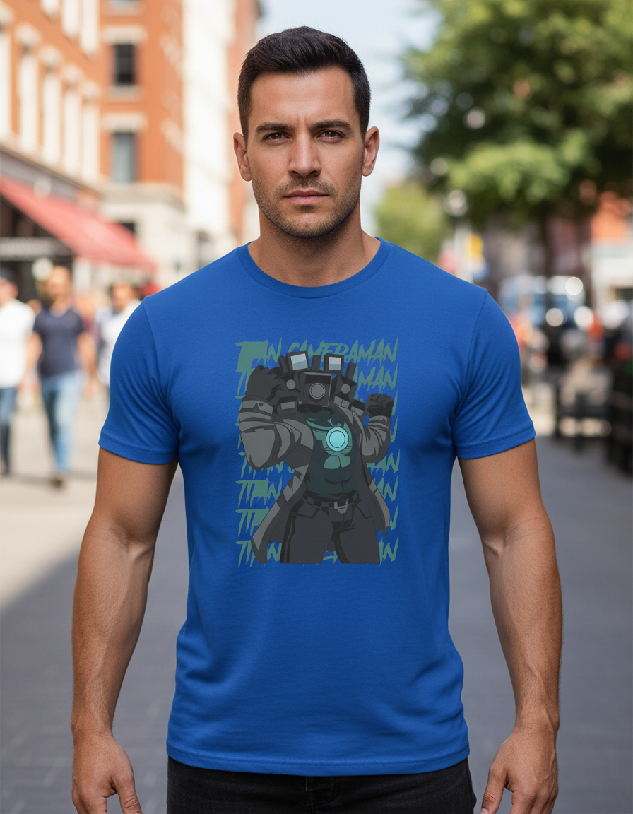 Remera: Titan Cameraman Memoestampados - Imagen 2