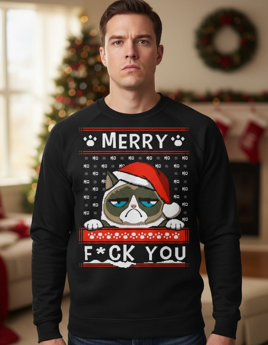 Buzo Merry Fuck You Memoestampados