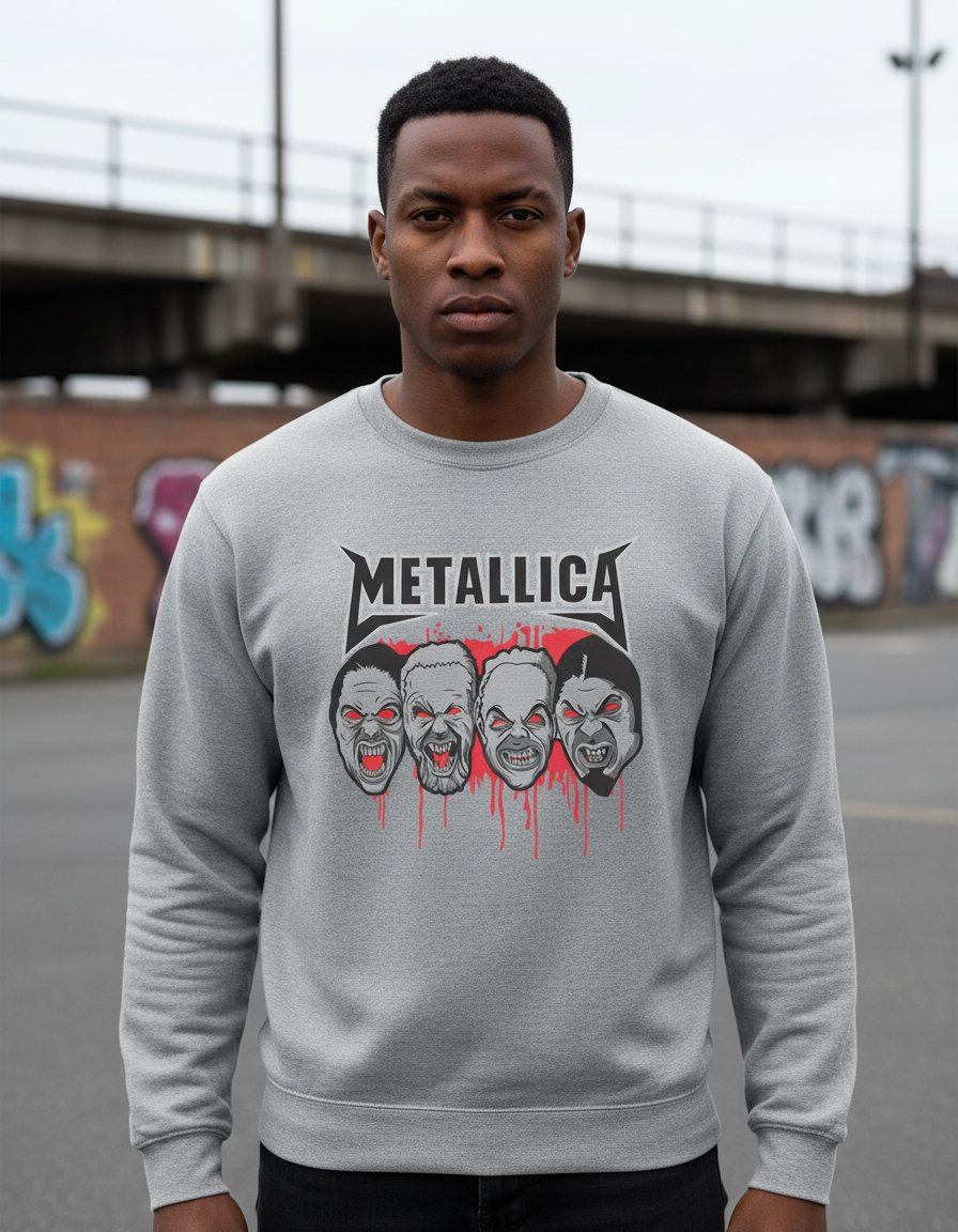 Buzo Metallica 14 Memoestampados - Imagen 5