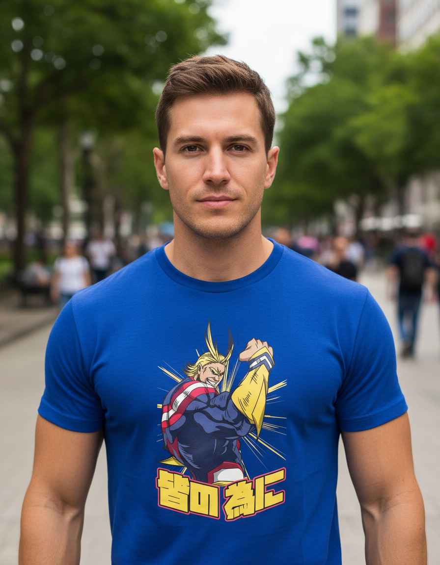 Remera: All Might Memoestampados - Imagen 4