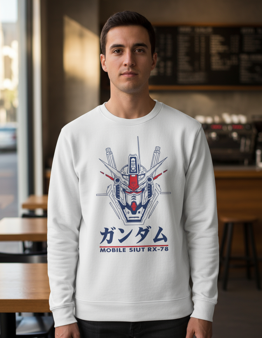Buzo Mobile Suit Rx-78 Memoestampados - Imagen 9