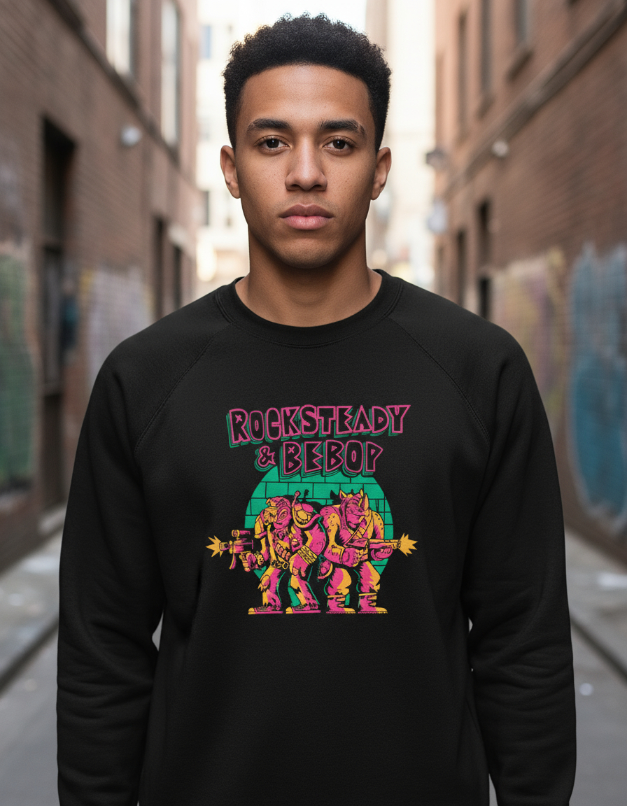 Buzo Rocksteady Y Bebop Memoestampados