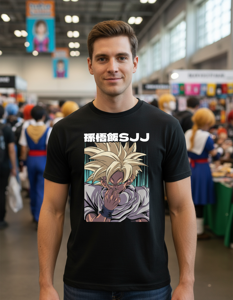 Remera: Dbz Gohan Ssj Memoestampados - Imagen 2
