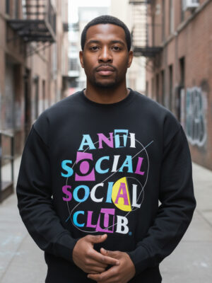 Buzo Antisocial Multicolor Memoestampados