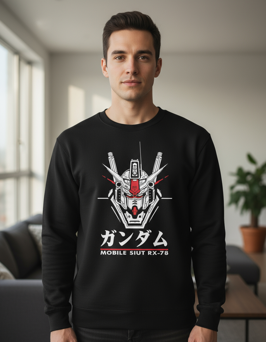 Buzo Mobile Suit Rx-78 Memoestampados