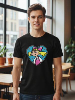 Remera: Helga In Love Memoestampados
