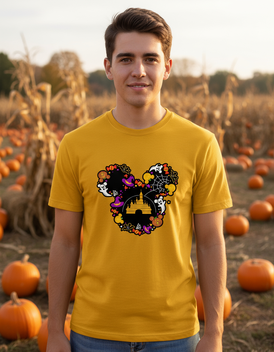 Remera: Mickey Hallowen Memoestampados - Imagen 8
