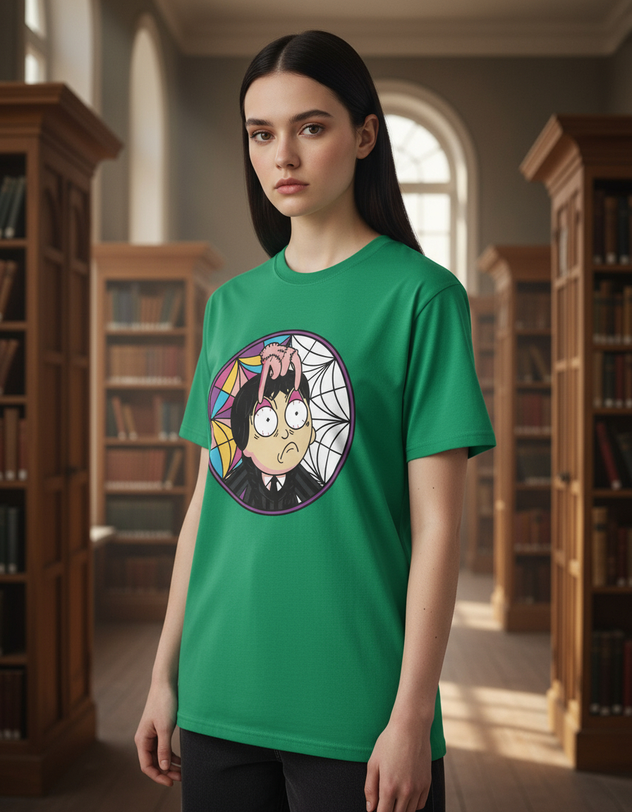 Remera: Morty Wednesday Memoestampados - Imagen 7