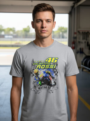 Remera: Valentino Rossi Motogp 01 Memoestampados