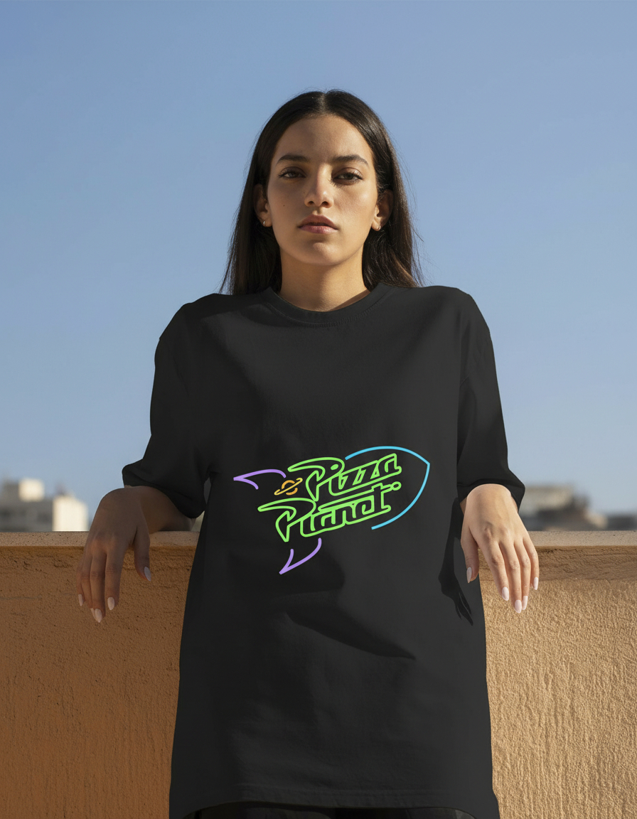 Remera: Pizza Planet Memoestampados