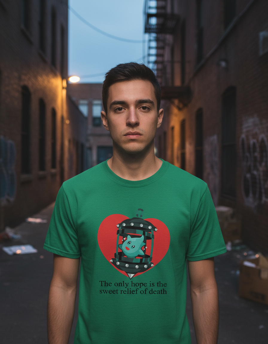 Remera: The Only Hope Is Death Memoestampados - Imagen 12