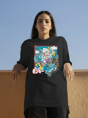 Remera: Luffy Ball Memoestampados