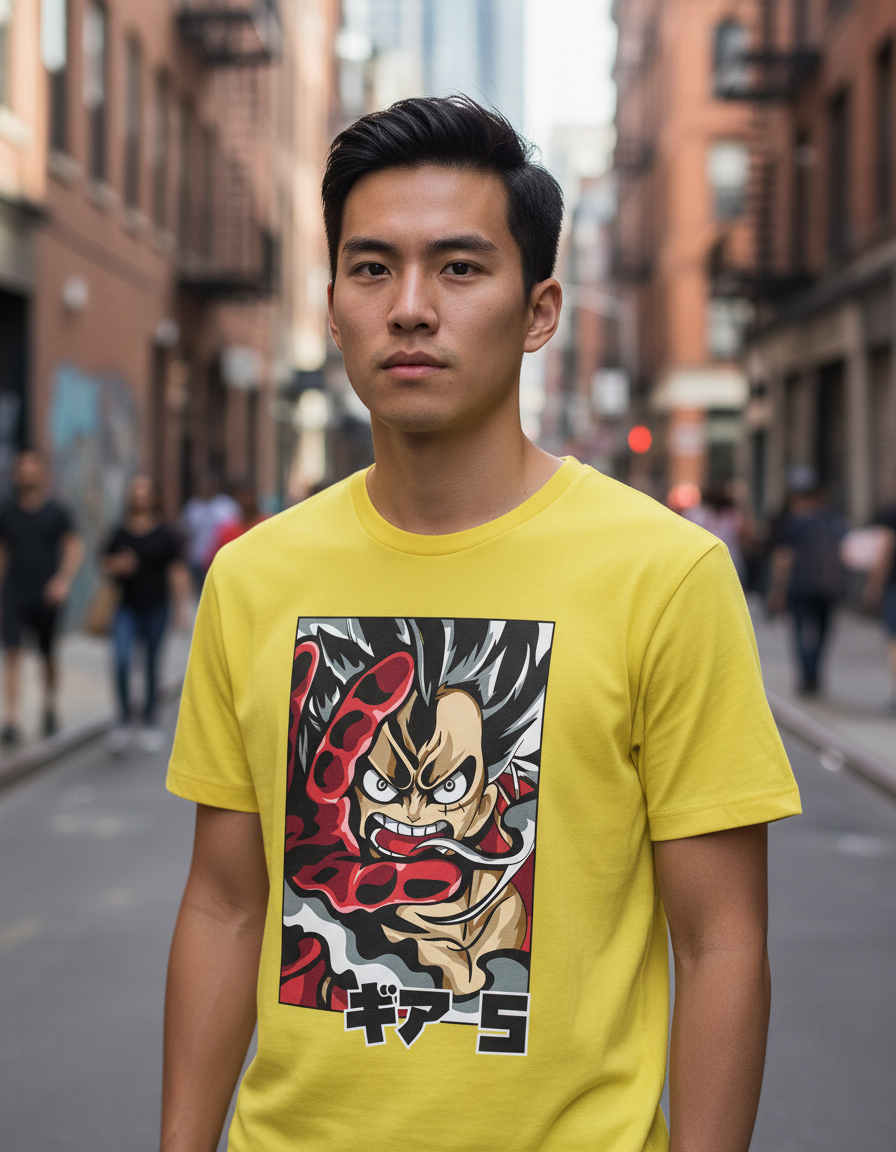 Remera: Luffy Gear 6 Memoestampados - Imagen 21