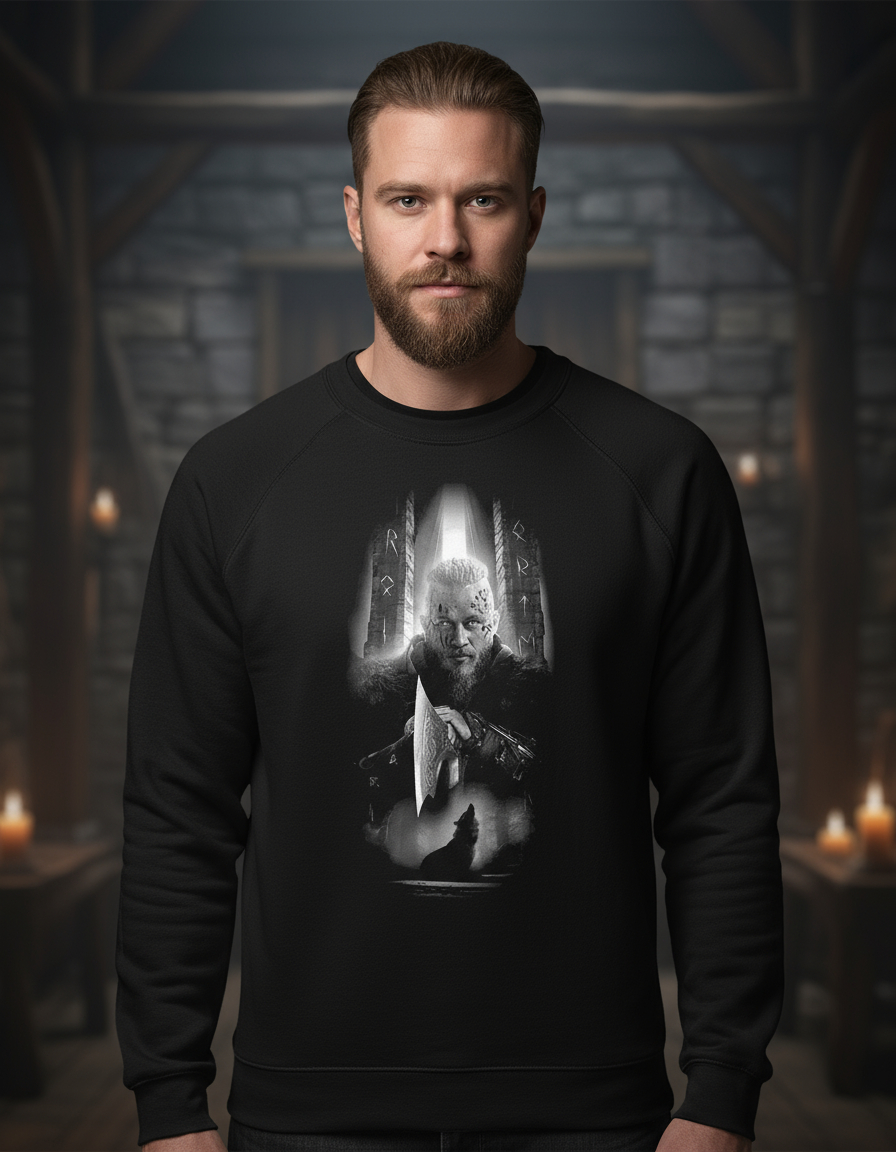 Buzo: Vikingos Ragnar Memoestampados